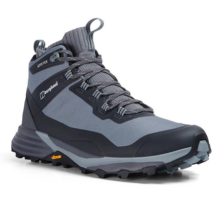 Dámska Turistické Topánky Berghaus Gore Tex VC22 Mid Siva Čierne Slovensko 0671UHDVS